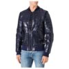 PHILIPP PLEIN LEATHER BOMBER TIGER FACE - Side View
