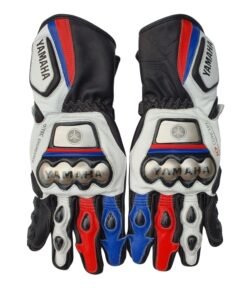 YAMAHA Motorcycle Racing Leather Gloves