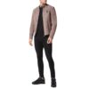 PHILIPP PLEIN SUEDE PADDED JACKET - Product View