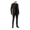 PHILIPP PLEIN LEATHER CROCODILE JACKET LUXURY - Product View