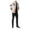 PHILIPP PLEIN WOOLEN CLOTH COLLEGE BOMBER WITH LEATHER ARMS BULLDOGS - Product View