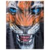PHILIPP PLEIN LEATHER BOMBER TIGER FACE - Product View