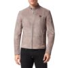 PHILIPP PLEIN SUEDE PADDED JACKET - Side View