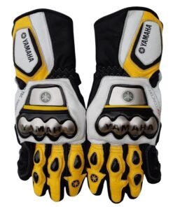 YAMAHA Motorcycle Motogp Racing Leather Gloves