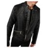 PHILIPP PLEIN LEATHER CROCODILE JACKET LUXURY - Product View