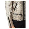 PHILIPP PLEIN PYTHON LEATHER MOTO JACKET LUXURY - Product View