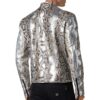 PYTHON LEATHER MOTO JACKET - Product View