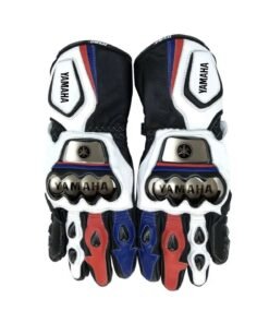 YAMAHA Motorcycle Motogp Racing Leather Gloves