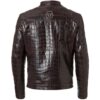 PHILIPP PLEIN LEATHER BOMBER JEFFREY - Side View