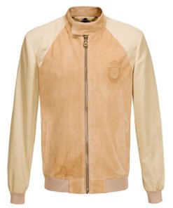 BILLIONAIRE LEATHER BOMBER GREST