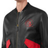 BILLIONAIRE LEATHER BOMBER DOUBLE B - Product View