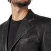 BILLIONAIRE LEATHER BLAZER ELEGANT - Product View