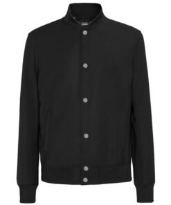 BILLIONAIRE LEATHER BOMBER ROBERT