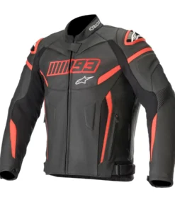 MM93 TWIN RING LEATHER JACKET