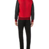 BILLIONAIRE LEATHER BOMBER MEMBERS ONLY - Side View