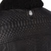 BILLIONAIRE LEATHER JACKET WITH PYTHON LUXURY - Product View