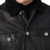 BILLIONAIRE LEATHER JACKET WITH PYTHON LUXURY - Product View