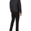 BILLIONAIRE LEATHER JACKET WITH PYTHON LUXURY - Side View