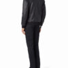 BILLIONAIRE LEATHER BOMBER ORIGINAL - Side View