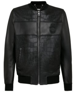 BILLIONAIRE LEATHER JACKET CREST