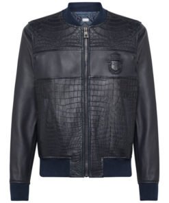 BILLIONAIRE LEATHER JACKET CREST
