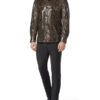 BILLIONAIRE PYTHON LEATHER SHIRTS LUXURY - Back View
