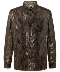 BILLIONAIRE PYTHON LEATHER SHIRTS LUXURY