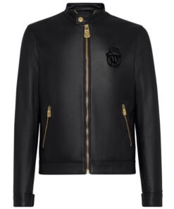BILLIONAIRE LEATHER MOTO JACKET