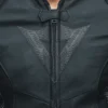 Black AVRO 5 LEATHER JACKET - Product View