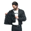 Black AVRO 5 TEX JACKET - Product View