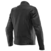 Black FULCRO LEATHER JACKET - Side View