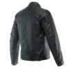 Black ZAURAX LEATHER JACKET - Side View