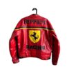 Ferrari racing leather jacket - Product View