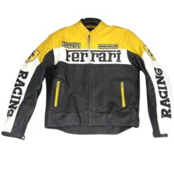 Ferrari Racing Leather Jacket