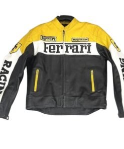 Ferrari Racing Leather Jacket