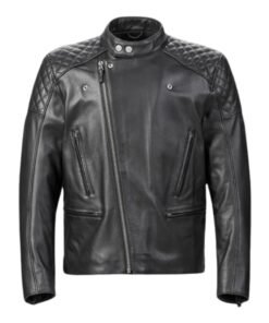 Triumph Braddan Asymmetric Leather Jacket