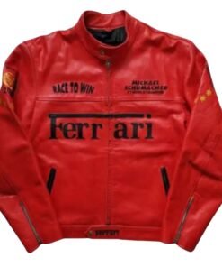 Ferrari Racing Leather Jacket