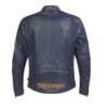 Triumph Braddan Leather Motorcycle Jacket - Side View