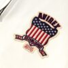 White Avirex Leather Jacket Snow White - Product View