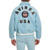 Avirex Leather Jacket Glacier - Back View