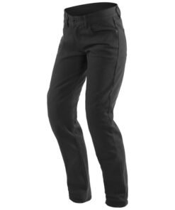 DAINESE CASUAL SLIM WOMEN'S TEX PANTS BLACK