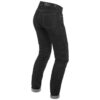 Black DAINESE DENIM SLIM WOMEN'S TEX PANTS - Side View