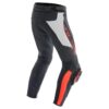 Black DAINESE SUPER SPEED PERFORATED LEATHER PANTS - Side View