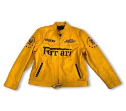 Ferrari Racing Leather Jacket