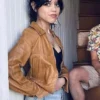 JENNA ORTEGA FINESTKIND LEATHER JACKET