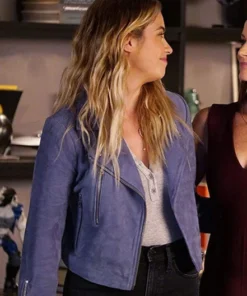 ASHLEY BENSON PRETTY LITTLE LIARS LEATHER JACKET