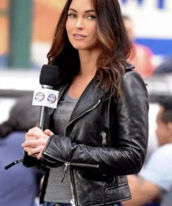 TEENAGE MUTANT NINJA TURTLES 2 MEGAN FOX LEATHER JACKET