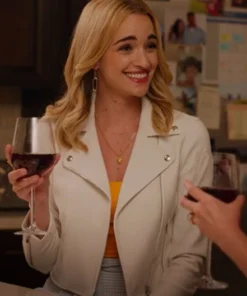 BRIANNE HOWEY GINNY AND GEORGIA LEATHER JACKET