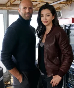 BINGBING LI THE MEG LEATHER JACKET