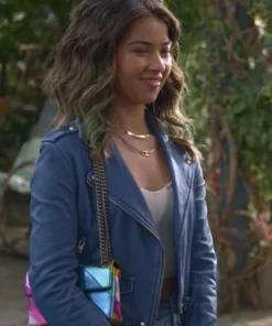 NICHOLE SAKURA MAGGIE LEATHER JACKET